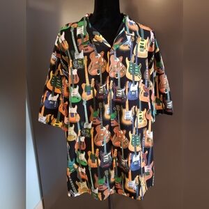 Fender Guitar Hawaiian Shirt